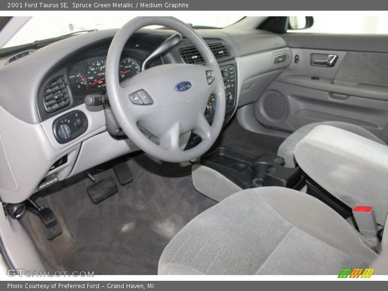  2001 Taurus SE Medium Graphite Interior