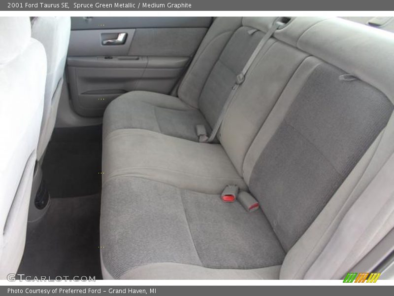 Spruce Green Metallic / Medium Graphite 2001 Ford Taurus SE