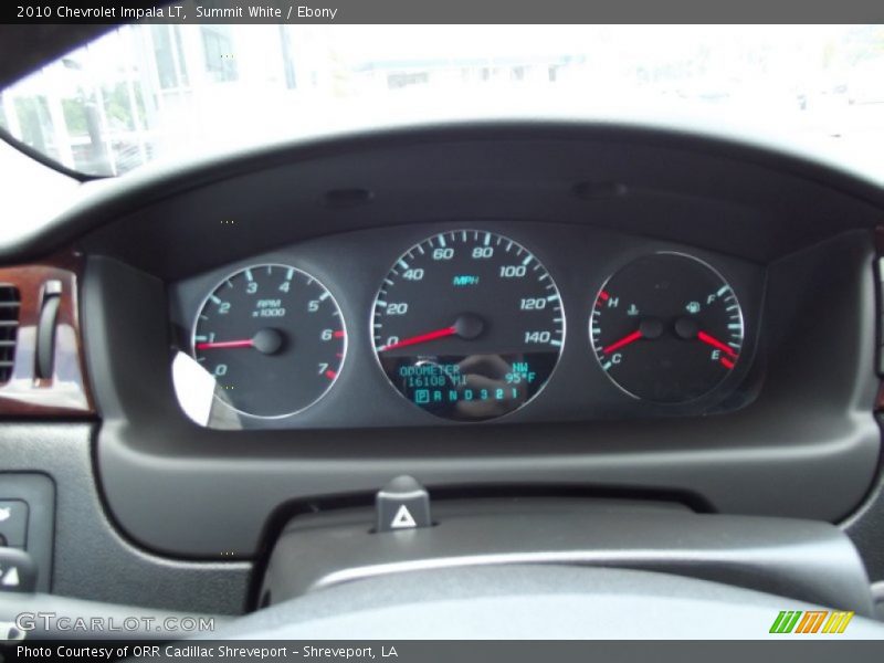 Summit White / Ebony 2010 Chevrolet Impala LT