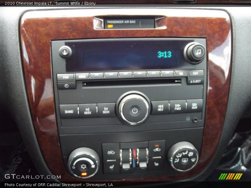 Summit White / Ebony 2010 Chevrolet Impala LT