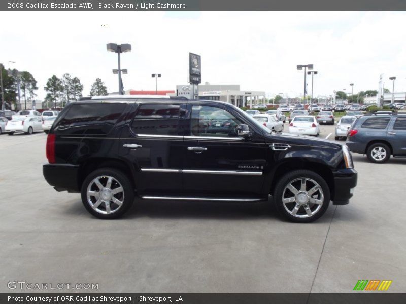 Black Raven / Light Cashmere 2008 Cadillac Escalade AWD