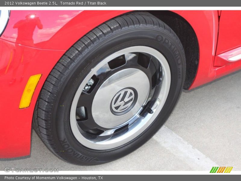 Tornado Red / Titan Black 2012 Volkswagen Beetle 2.5L
