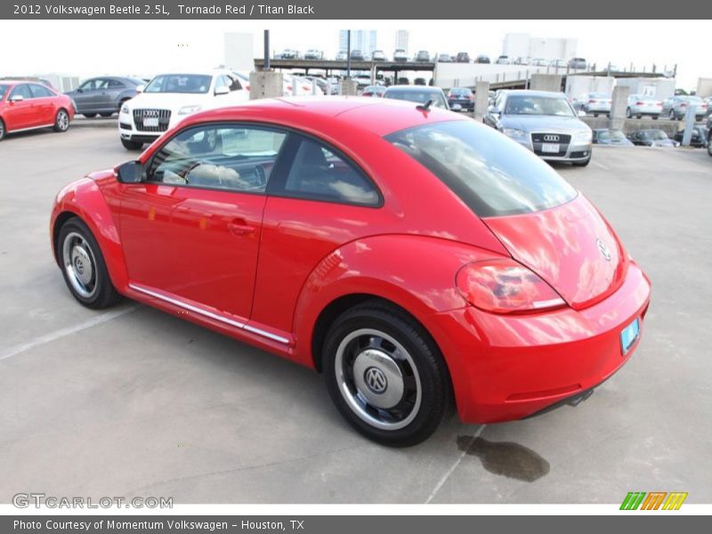 Tornado Red / Titan Black 2012 Volkswagen Beetle 2.5L