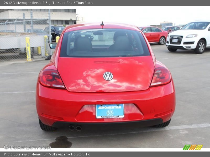 Tornado Red / Titan Black 2012 Volkswagen Beetle 2.5L