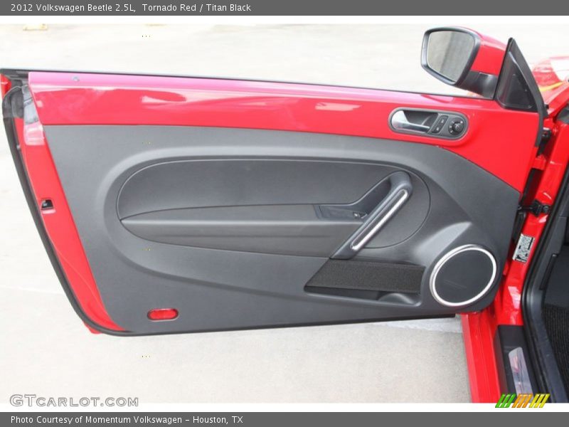 Tornado Red / Titan Black 2012 Volkswagen Beetle 2.5L