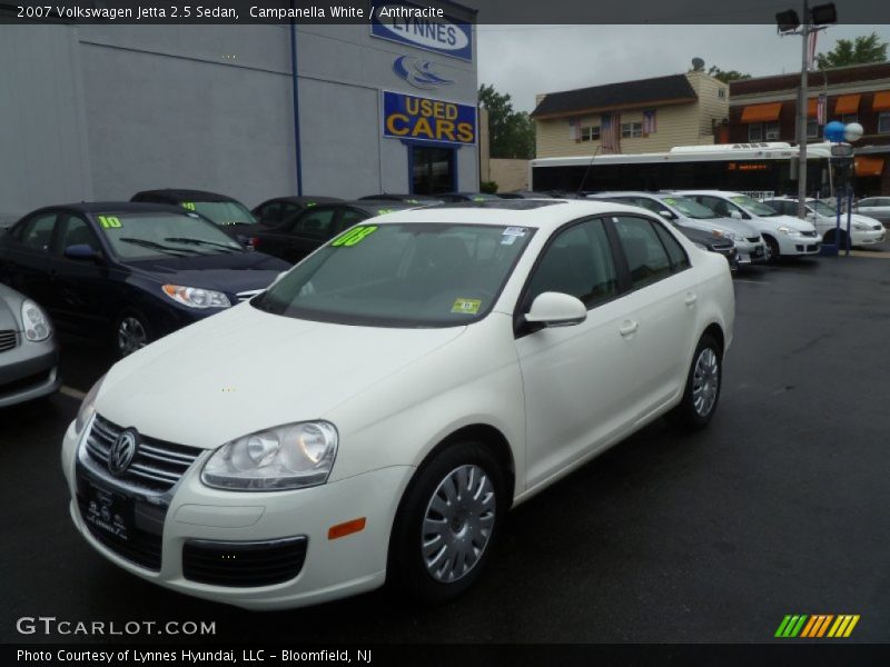 Campanella White / Anthracite 2007 Volkswagen Jetta 2.5 Sedan