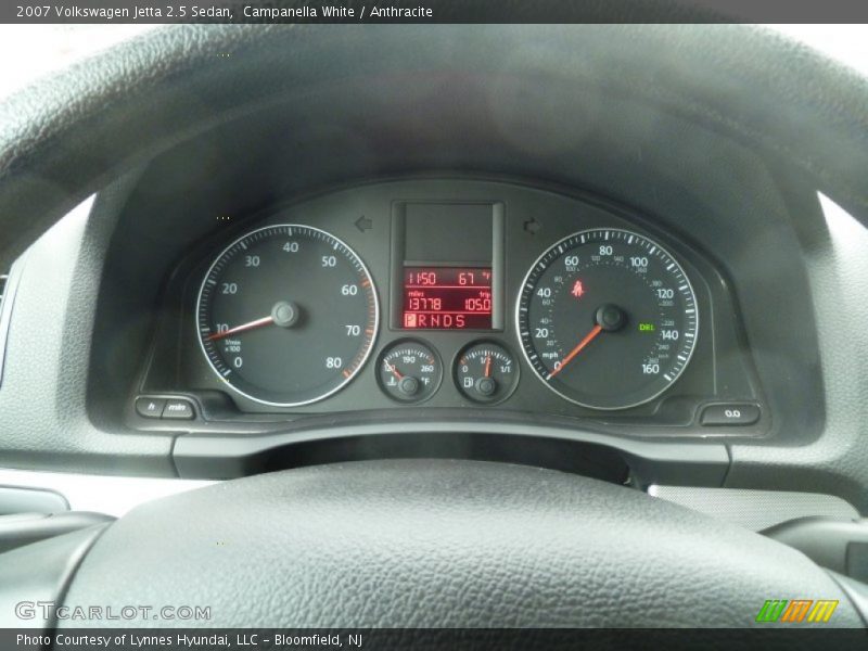 Campanella White / Anthracite 2007 Volkswagen Jetta 2.5 Sedan
