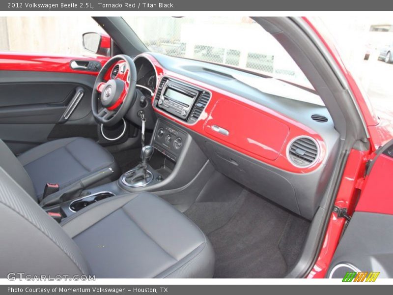 Tornado Red / Titan Black 2012 Volkswagen Beetle 2.5L