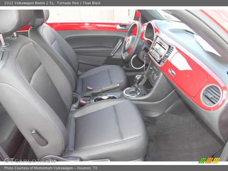 Tornado Red / Titan Black 2012 Volkswagen Beetle 2.5L
