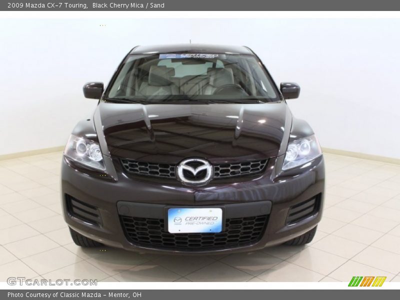 Black Cherry Mica / Sand 2009 Mazda CX-7 Touring