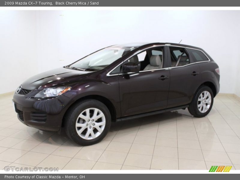 Black Cherry Mica / Sand 2009 Mazda CX-7 Touring