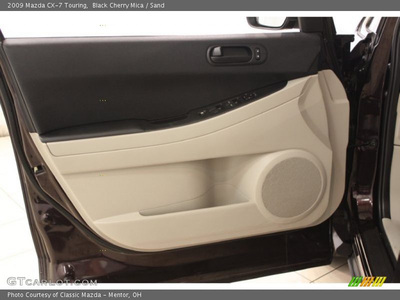 Black Cherry Mica / Sand 2009 Mazda CX-7 Touring
