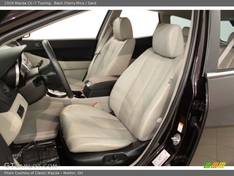 Black Cherry Mica / Sand 2009 Mazda CX-7 Touring