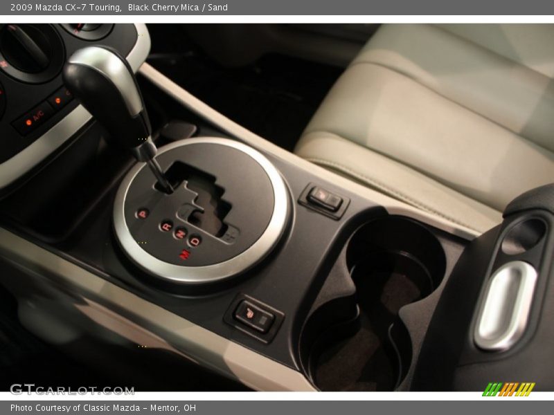 Black Cherry Mica / Sand 2009 Mazda CX-7 Touring