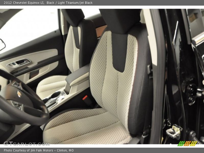 Black / Light Titanium/Jet Black 2012 Chevrolet Equinox LS