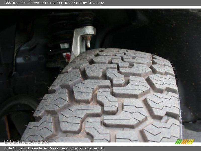 Black / Medium Slate Gray 2007 Jeep Grand Cherokee Laredo 4x4