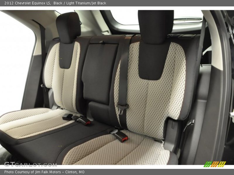 Black / Light Titanium/Jet Black 2012 Chevrolet Equinox LS
