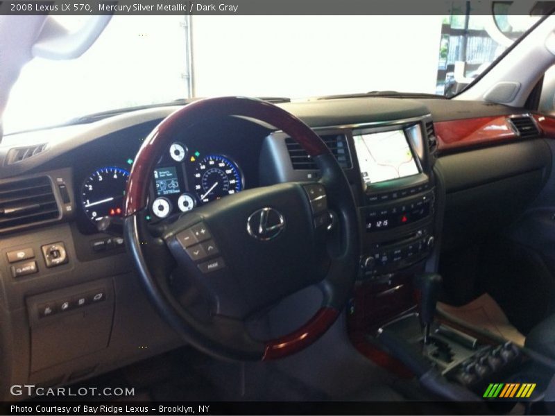 Mercury Silver Metallic / Dark Gray 2008 Lexus LX 570