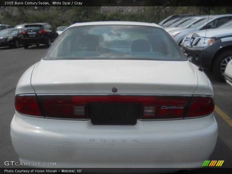 White Opal / Gray 2005 Buick Century Sedan