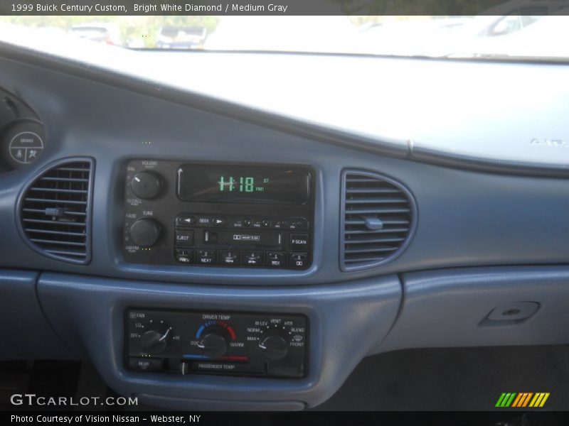 Bright White Diamond / Medium Gray 1999 Buick Century Custom