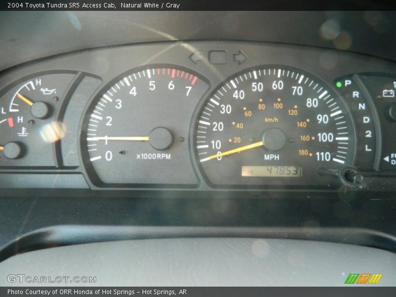 Natural White / Gray 2004 Toyota Tundra SR5 Access Cab