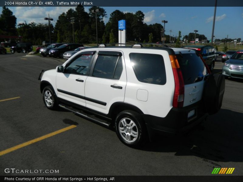 Taffeta White / Black 2004 Honda CR-V EX 4WD