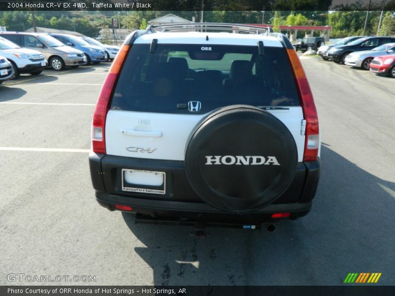 Taffeta White / Black 2004 Honda CR-V EX 4WD