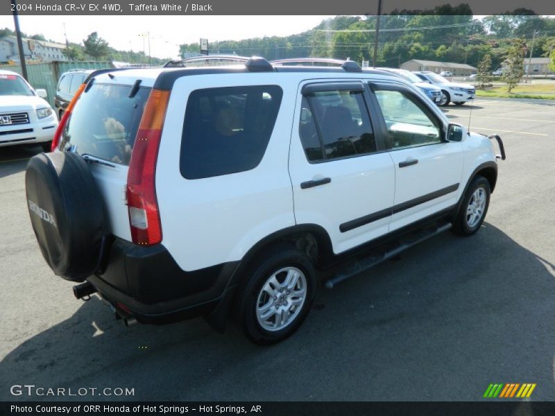 Taffeta White / Black 2004 Honda CR-V EX 4WD