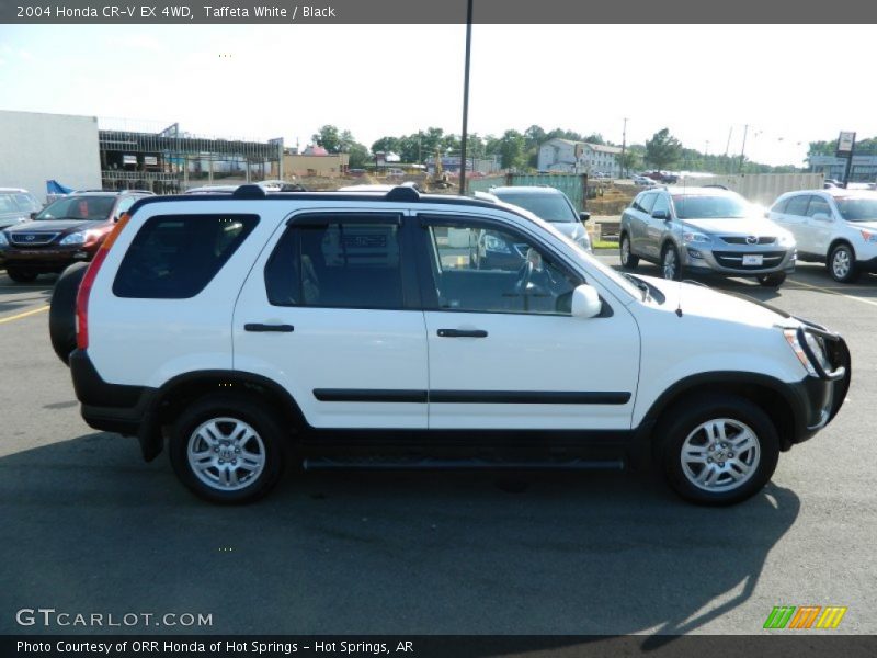 Taffeta White / Black 2004 Honda CR-V EX 4WD