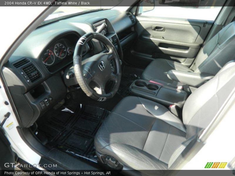 Taffeta White / Black 2004 Honda CR-V EX 4WD