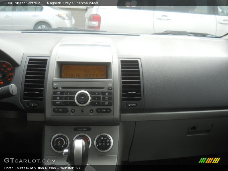 Magnetic Gray / Charcoal/Steel 2008 Nissan Sentra 2.0