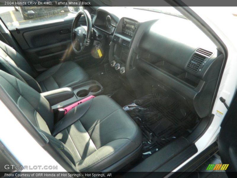 Taffeta White / Black 2004 Honda CR-V EX 4WD