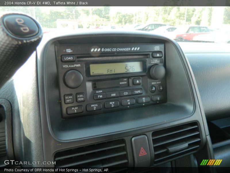 Taffeta White / Black 2004 Honda CR-V EX 4WD