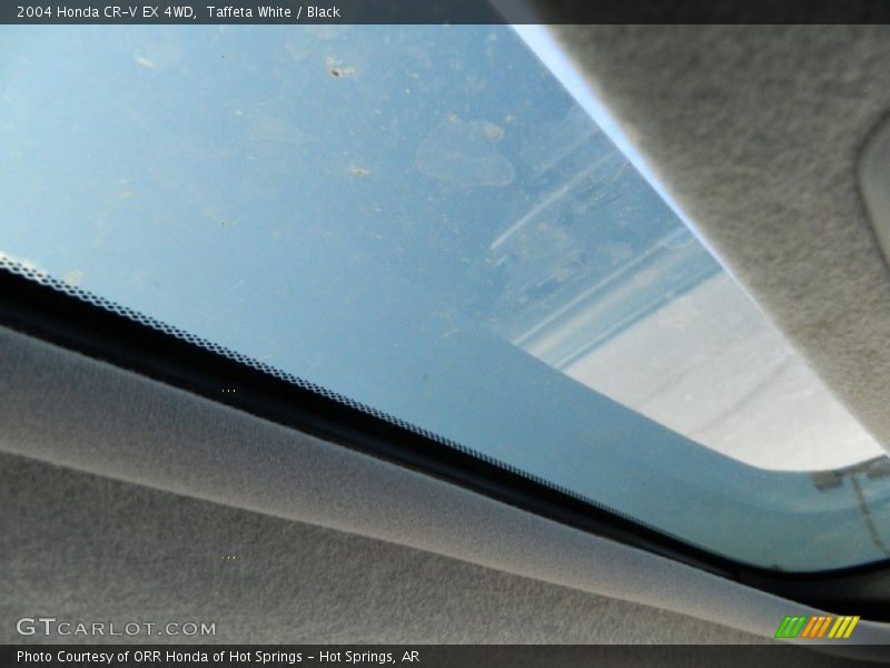 Taffeta White / Black 2004 Honda CR-V EX 4WD