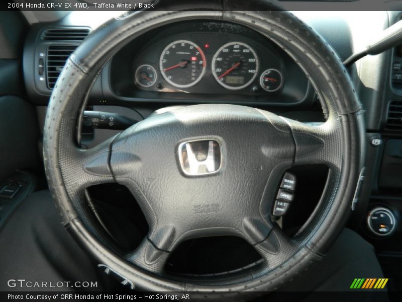 Taffeta White / Black 2004 Honda CR-V EX 4WD