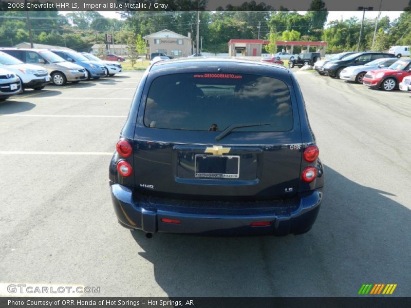 Imperial Blue Metallic / Gray 2008 Chevrolet HHR LS