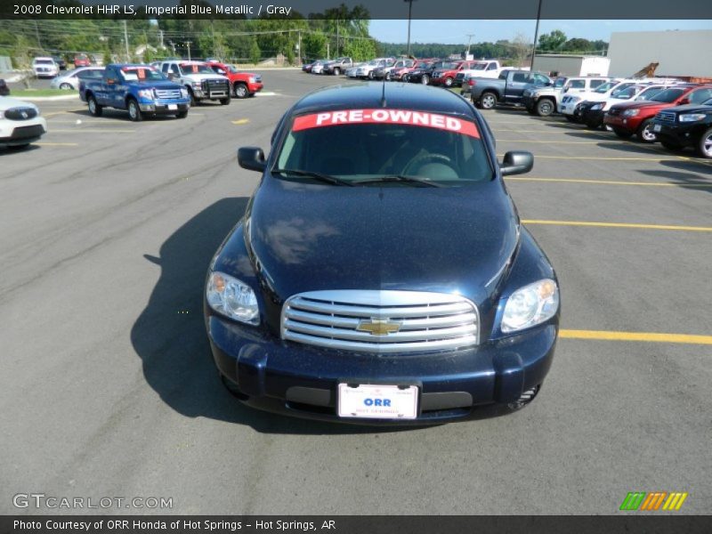 Imperial Blue Metallic / Gray 2008 Chevrolet HHR LS