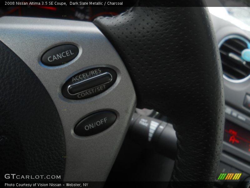 Dark Slate Metallic / Charcoal 2008 Nissan Altima 3.5 SE Coupe