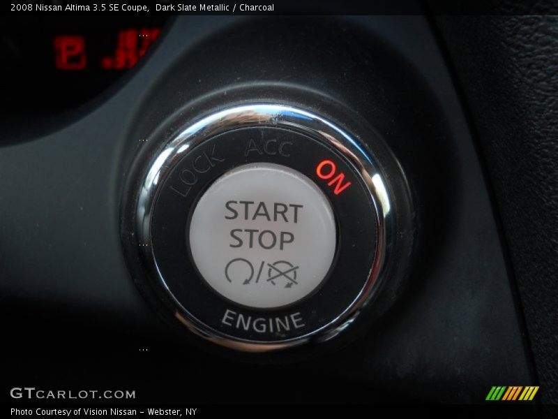 Dark Slate Metallic / Charcoal 2008 Nissan Altima 3.5 SE Coupe