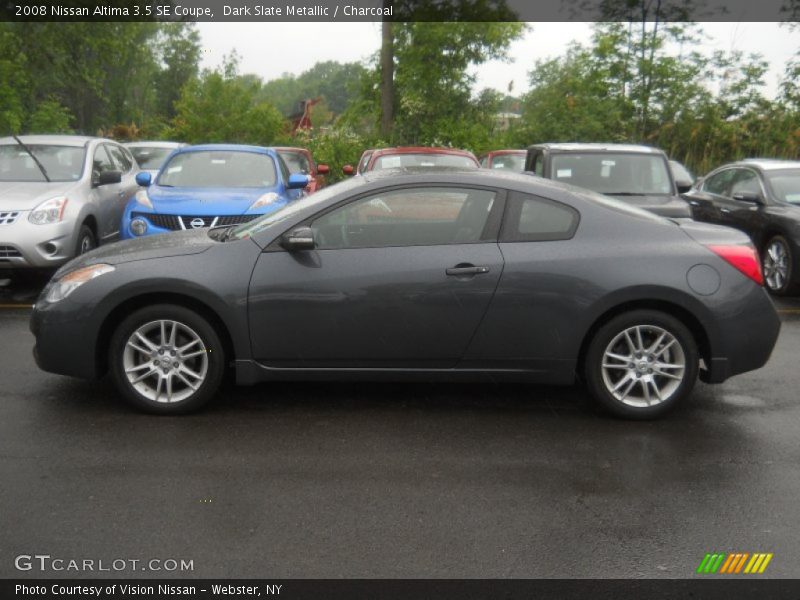 Dark Slate Metallic / Charcoal 2008 Nissan Altima 3.5 SE Coupe