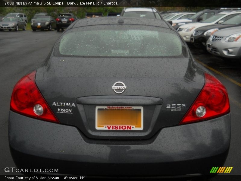 Dark Slate Metallic / Charcoal 2008 Nissan Altima 3.5 SE Coupe