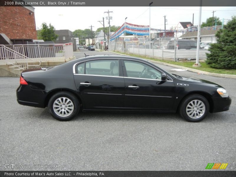 Black Onyx / Titanium 2008 Buick Lucerne CX