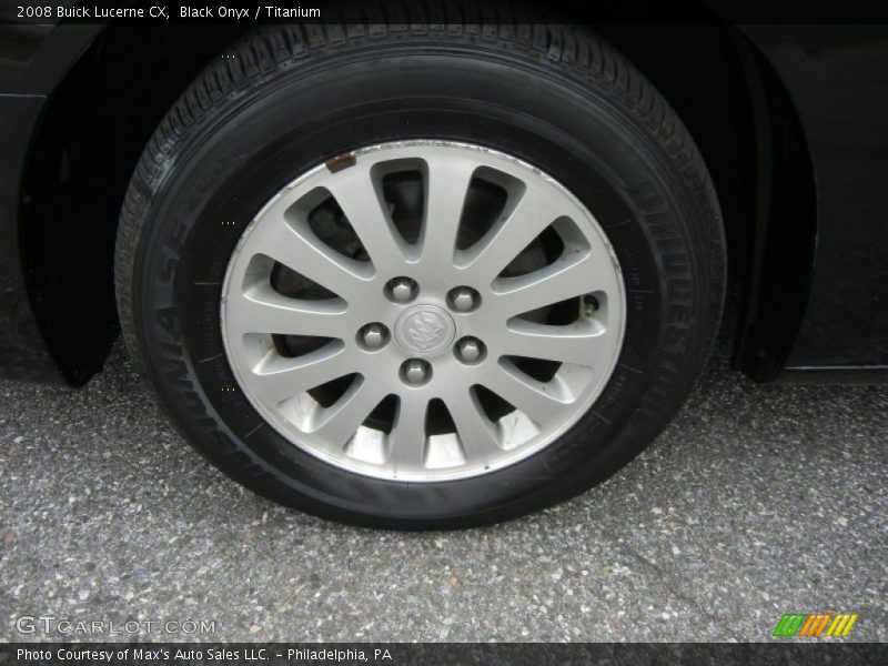 Black Onyx / Titanium 2008 Buick Lucerne CX