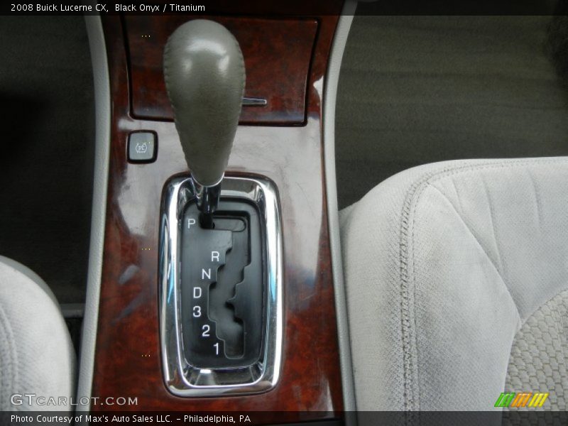 Black Onyx / Titanium 2008 Buick Lucerne CX