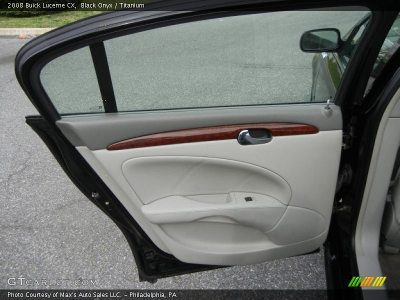 Black Onyx / Titanium 2008 Buick Lucerne CX
