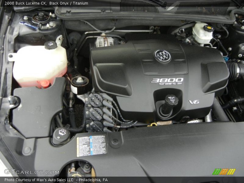 Black Onyx / Titanium 2008 Buick Lucerne CX