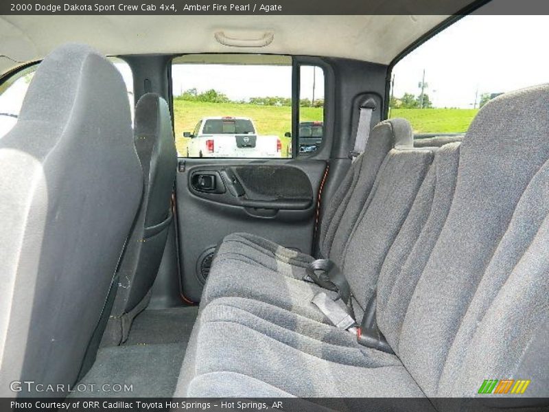 Amber Fire Pearl / Agate 2000 Dodge Dakota Sport Crew Cab 4x4