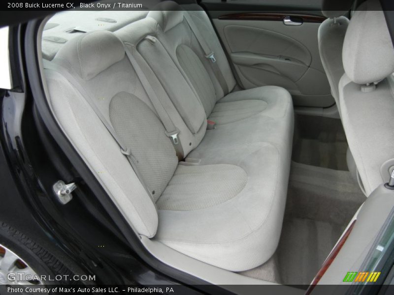 Black Onyx / Titanium 2008 Buick Lucerne CX