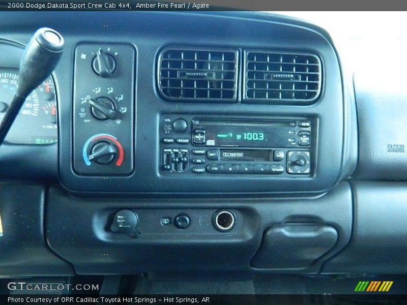 Amber Fire Pearl / Agate 2000 Dodge Dakota Sport Crew Cab 4x4