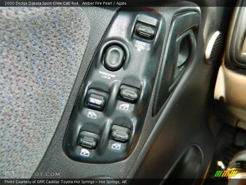 Amber Fire Pearl / Agate 2000 Dodge Dakota Sport Crew Cab 4x4